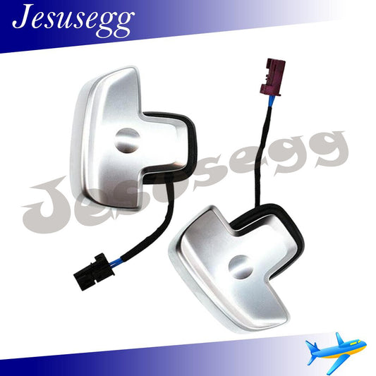 2X Steering Wheel Shift Paddle Shifter for Benz 18-21 E-Class W213 C238 LH+RH