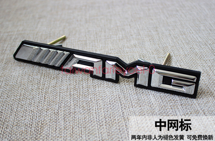 AMG Black Badge Front Bumper Grill Emblem for Mercedes Class C63 W205 W212