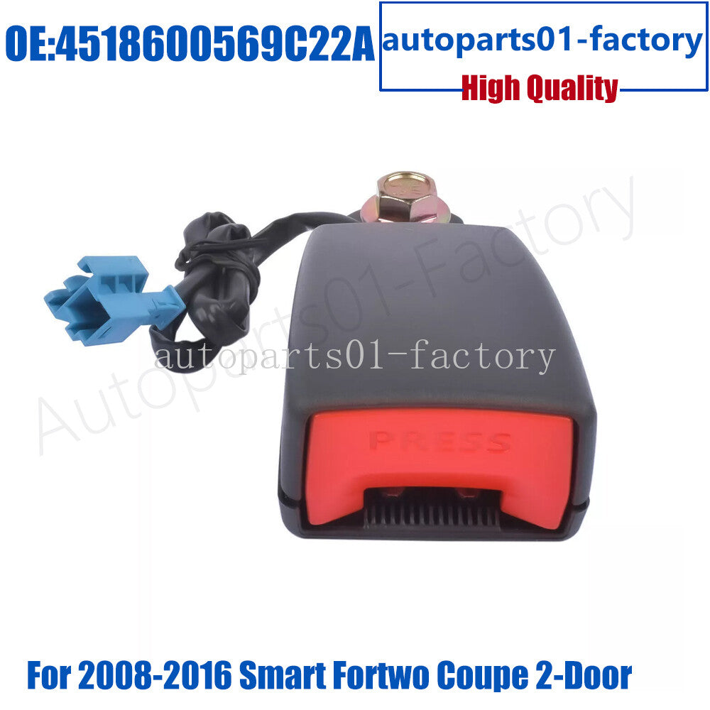 for Seat Belt Buckle Release Lock Front L/R For 2008-2016 for Smart Fortwo Coupe 2-Door