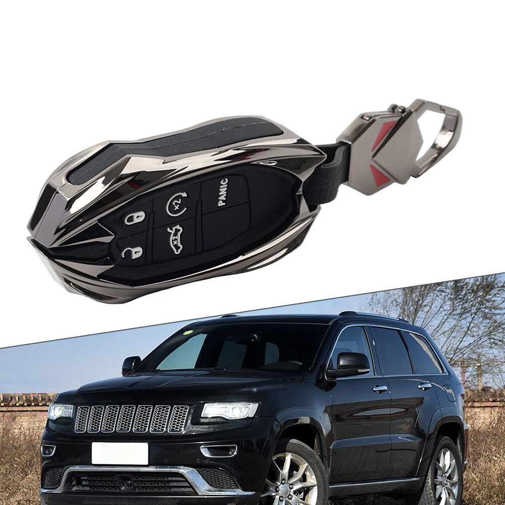 for Smart Key Fob Shell Cover for Dodge Charger for Challenger Fit for Jeep Grand Cherokee
