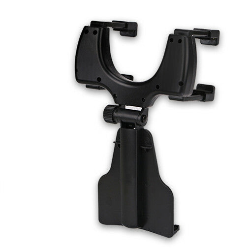 Auto Rearview Mirror Clip Mount Cell Phone Holder Bracket Stand Mobile Phone GPS
