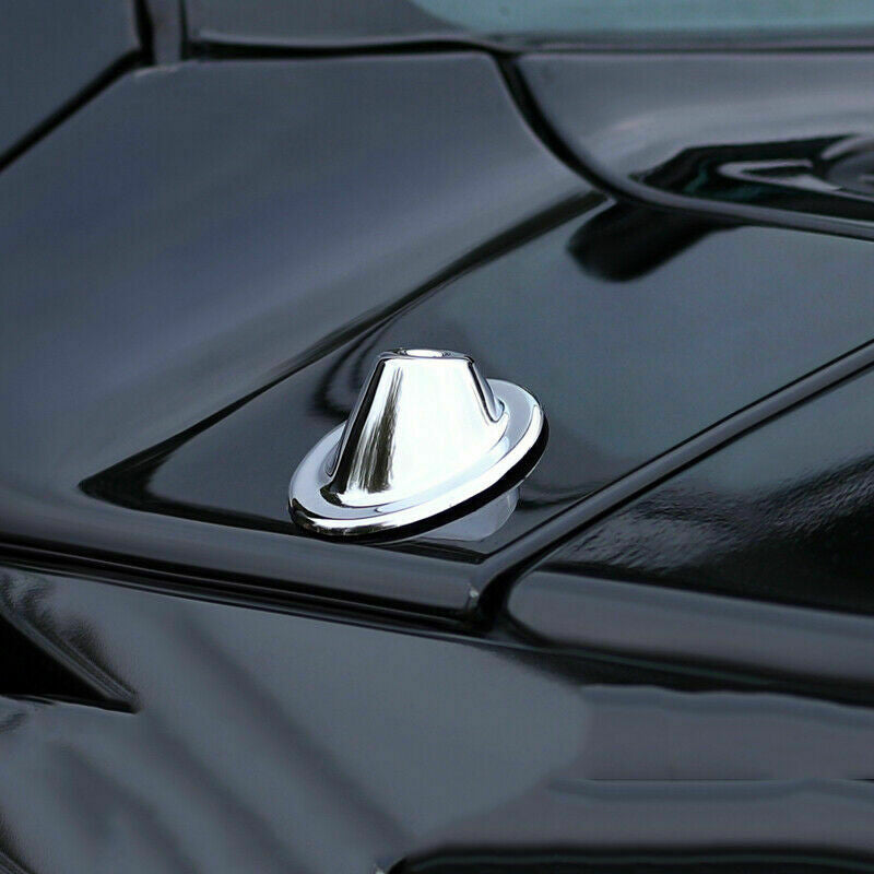 1P for Toyota FJ Cruiser 2006-2017 Chrome External Antenna Base Trim Decor Cover