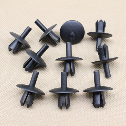 10 radiator support rivet clip push-type fasteners for Audi for VW N90229301