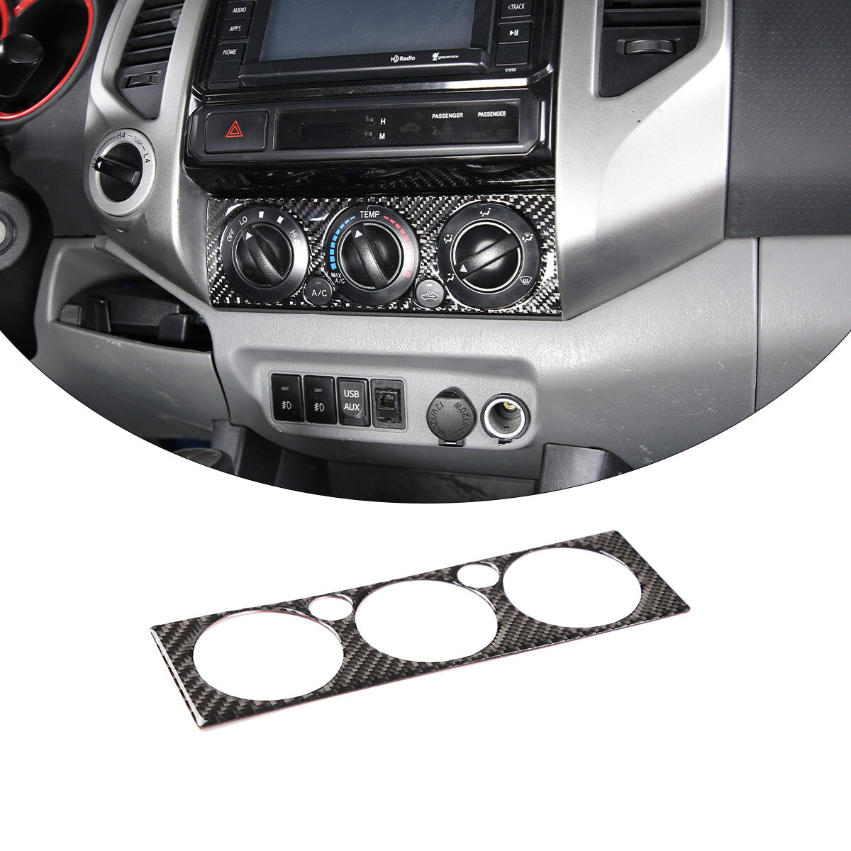 ABS carbon fiber steering wheel button panel cover trim for Mercedes-Benz E-Class (2009-13)