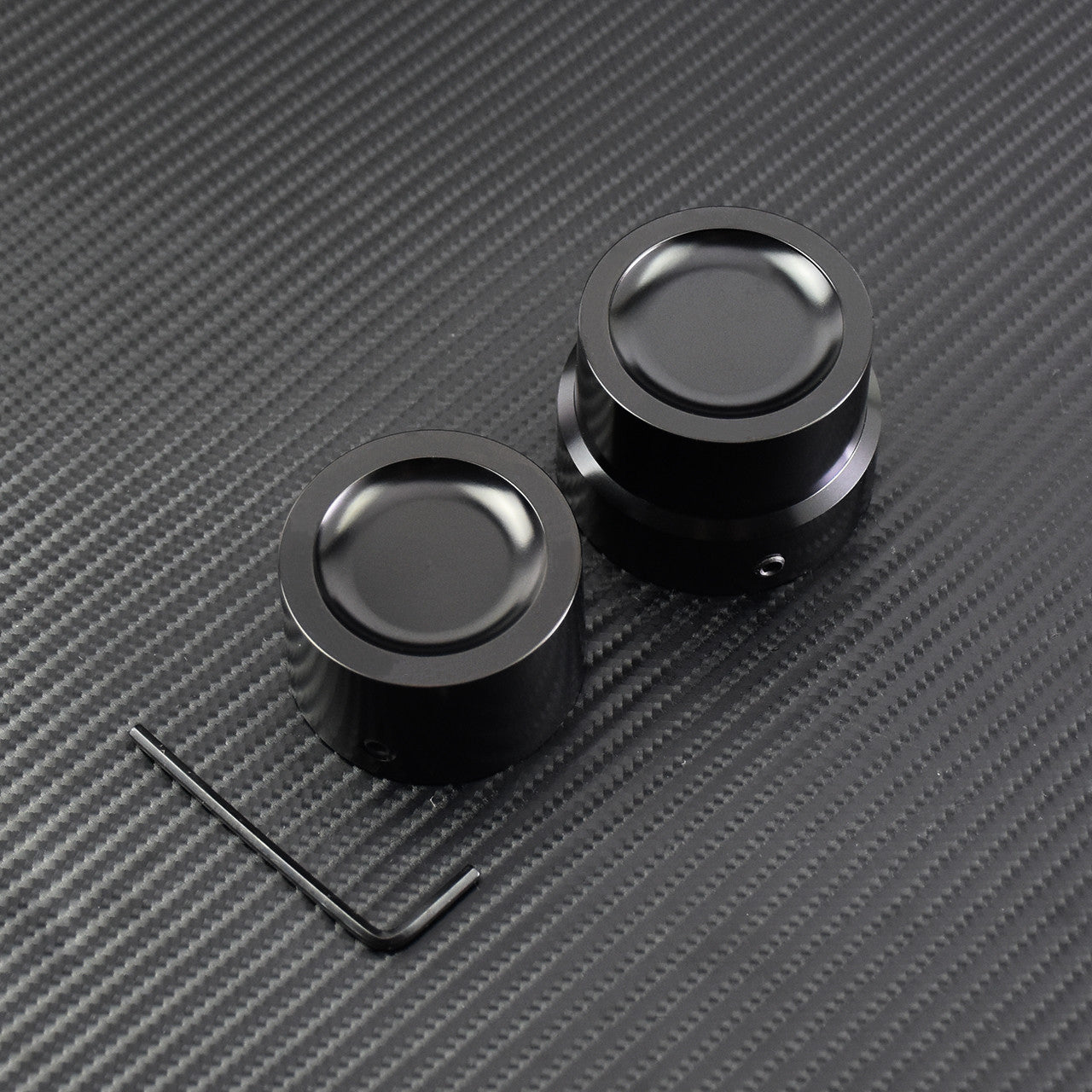 4pcs Axle Nut Cover Cap Fit for Harley Sportster 883 Touring Electra Glide Trike