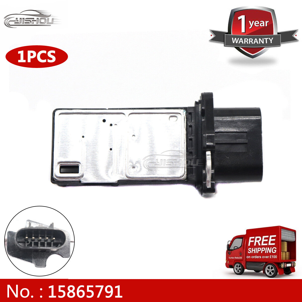 for Volkswagen MAF air flow sensor for GM for Chevrolet for Cadillac for Saturn 2005 - 2013. Contact: 15865791 2134222