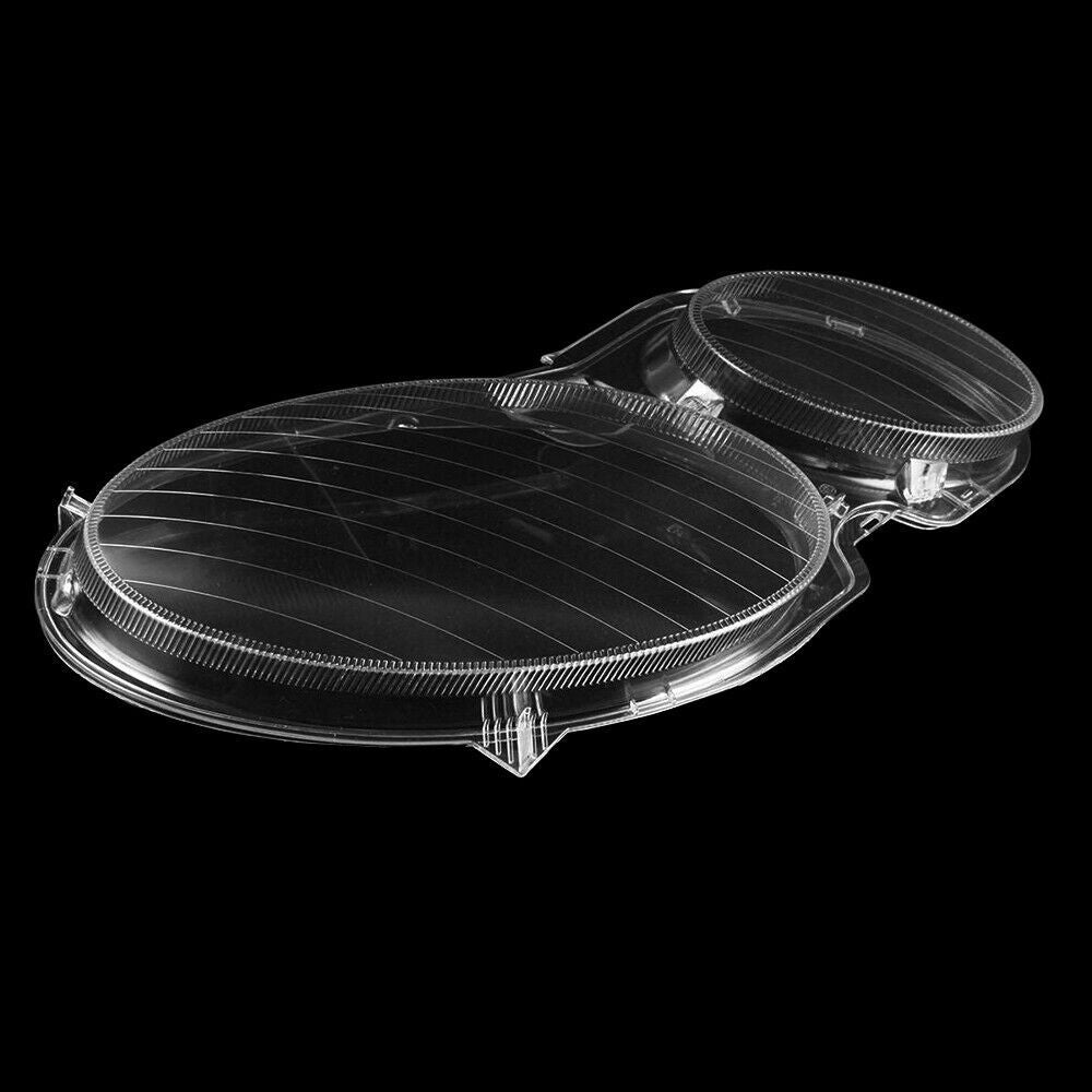 2¡Á F¨¹r for Mercedes-Benz E-Klasse W211 2002-2008 Scheinwerferglas Linse Links+Rechts