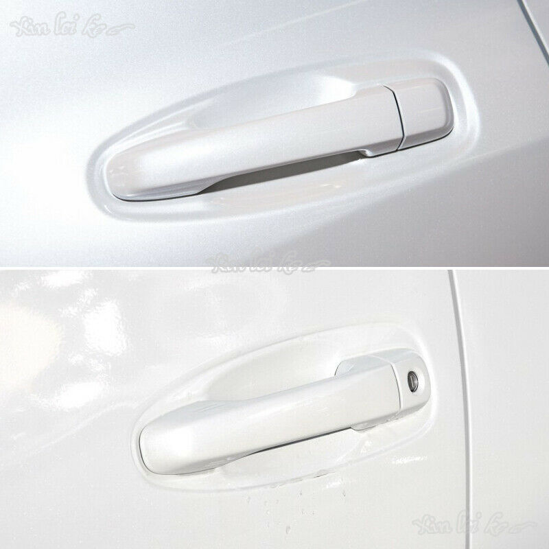 Pearl White Car Door External Handle replace Repair for Toyota Prado 2010-2021