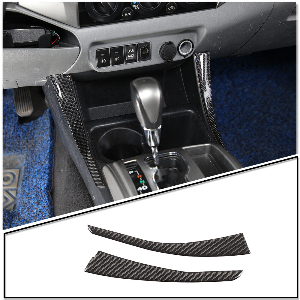 Black rear tailgate link rotating shaft cover trim for Toyota FJ Cruiser 2007 - 2021