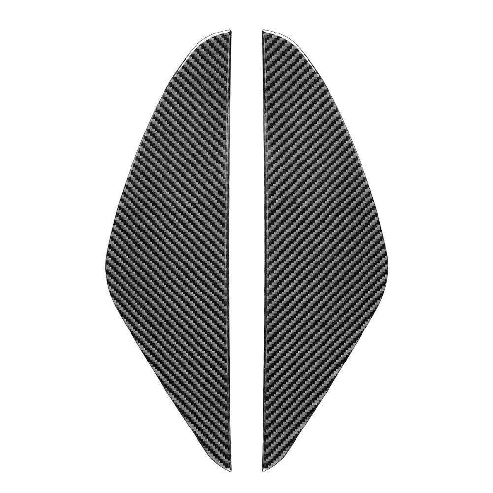 Door Anti-collision Cushion Cover Carbon Fiber Fit for Toyota Tundra 2014-2021 Black