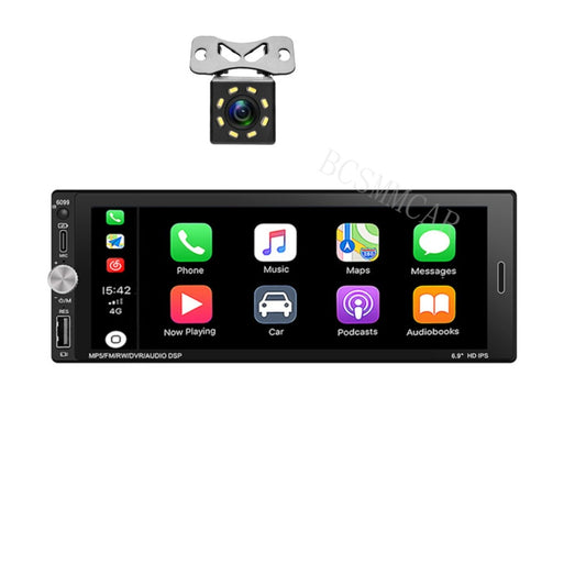 6.9in 1Din Touchscreen Car Stereo Radio MP5 Player Bluetooth USB FM Video Cam