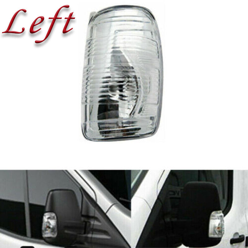 for Ford Transit Mk8 2014 Onwards Door Wing Mirror Clear Indicator Len Left side
