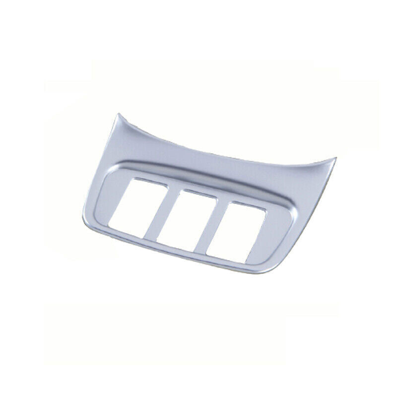 for Seat Adjustment Button Panel Trim for Nissan Sentra Sylphy 2013-19 Matte Silver