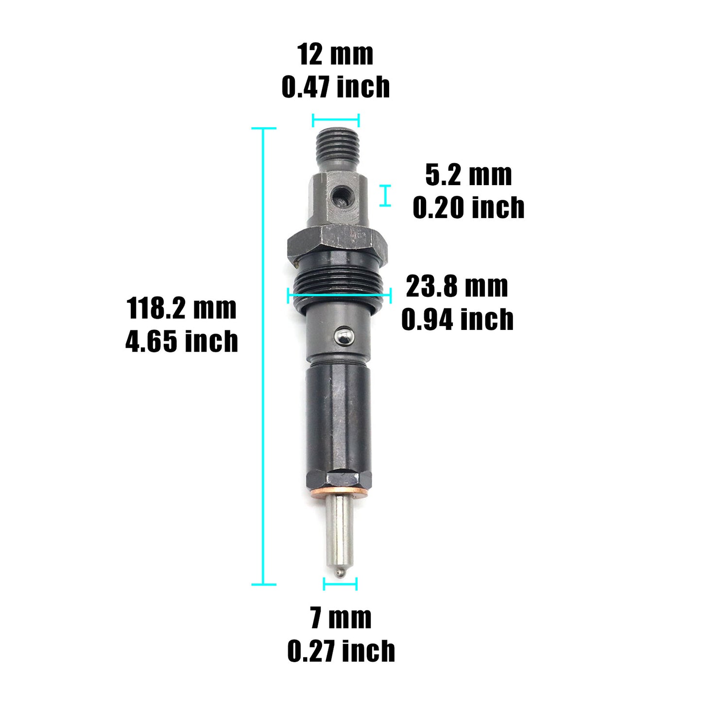 1X Fuel Injector 0432131837 3919350,3919339 For 1989 -1993 for Dodge 5.9L-l6
