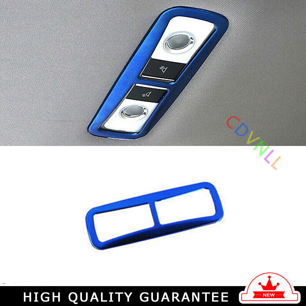 Rear Reading Lamp Frame Cover Trim 1 for Honda CRV CR-V 2017-2022 Blue Titanium