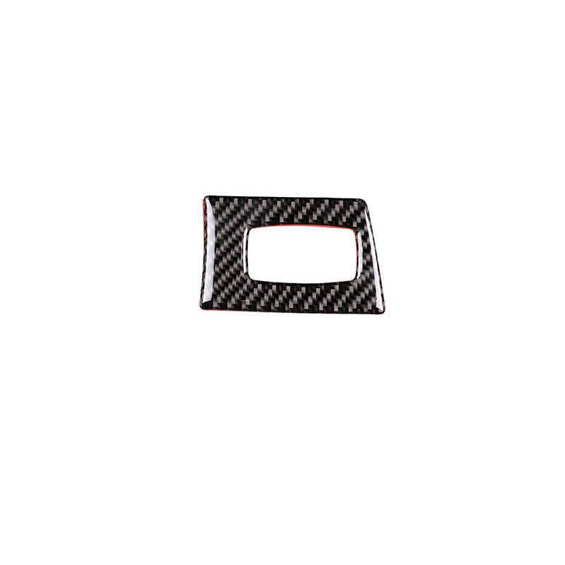 Carbon Fiber Button Cover Trim Fit for BMW 3 Series E90 E92 E93 2005-2012