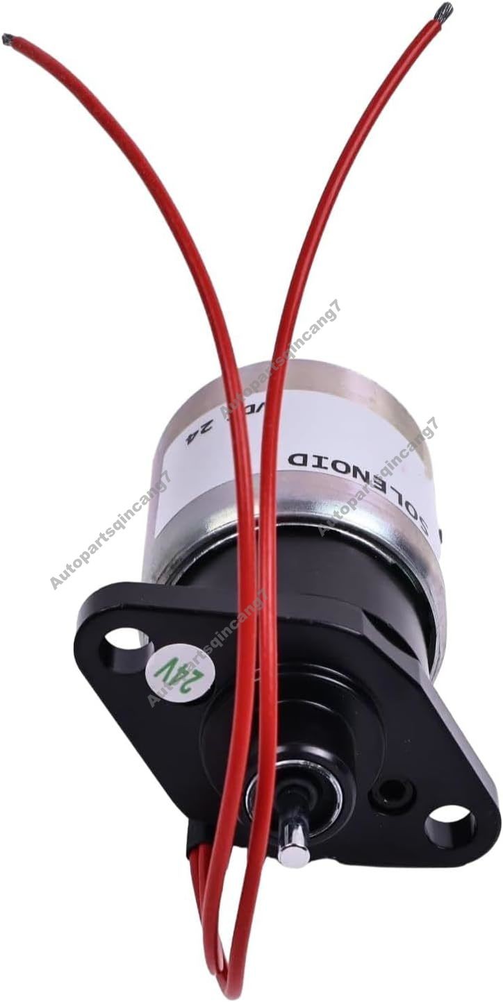 24V Stop Solenoid Actuator SA-4828-24 0175-24A6LS for Kubota V3300 Engine