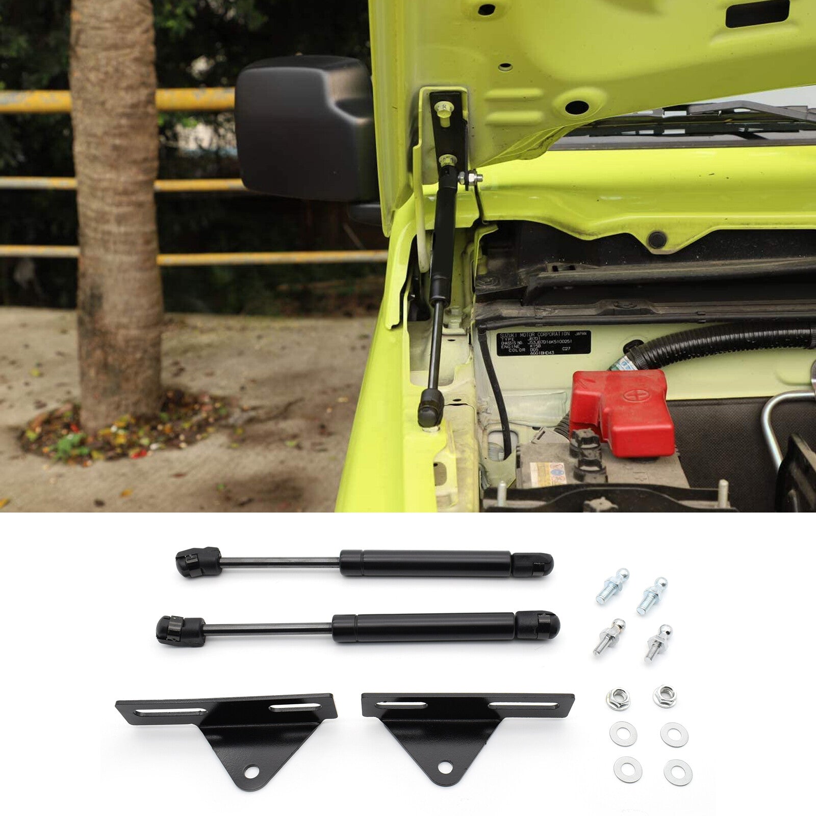 Front Hood Lift Support Gas Shock Struts Rod for Suzuki for Jimny for Sierra JB64 JB74