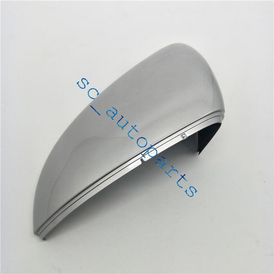 Replacement left-side mirror cap for Volkswagen for Golf 2015-2021 silver clubs.