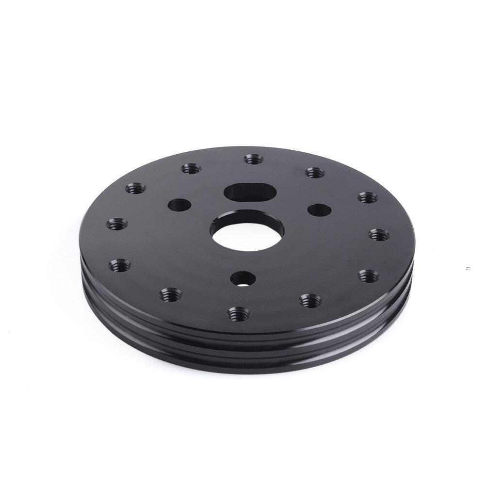 Aluminum Steering Wheel to 3 Hole 0.5IN Hub for 6 Hole Adapter Boss Universal