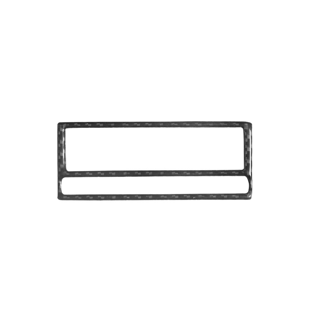 Carbon Fiber Radio LCD Inner Frame Cover Trim for Mitsubishi Outlander 2014-2016