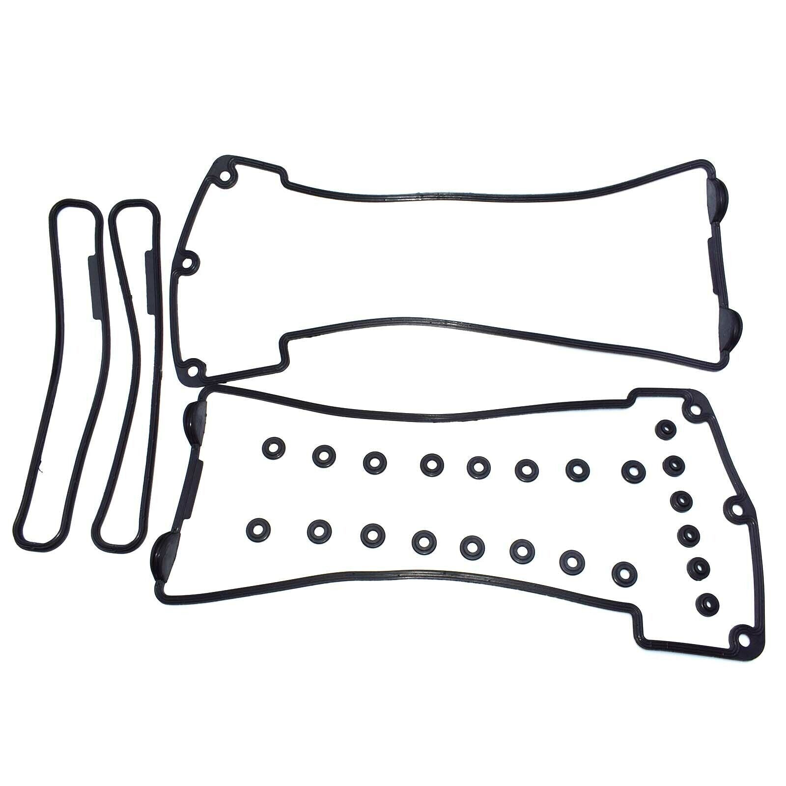 for BMW E38 E39 E53 540i 740i 740iL X5 New Valve Cover Gasket Left  Right Set