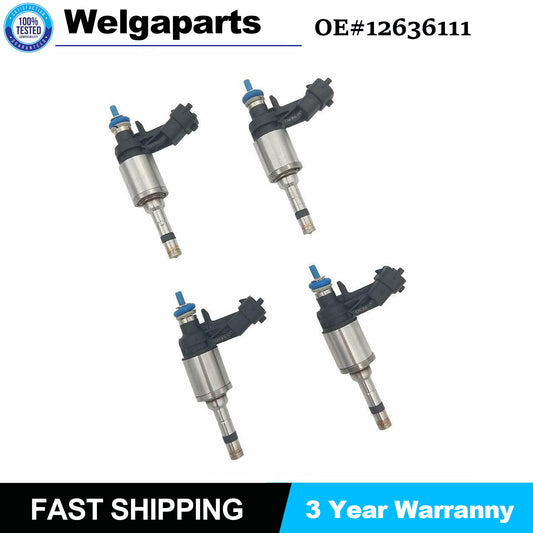 4PCS 12636111 for Buick Regal Verano for Chevrolet HHR for Saturn NEW fuel injector New