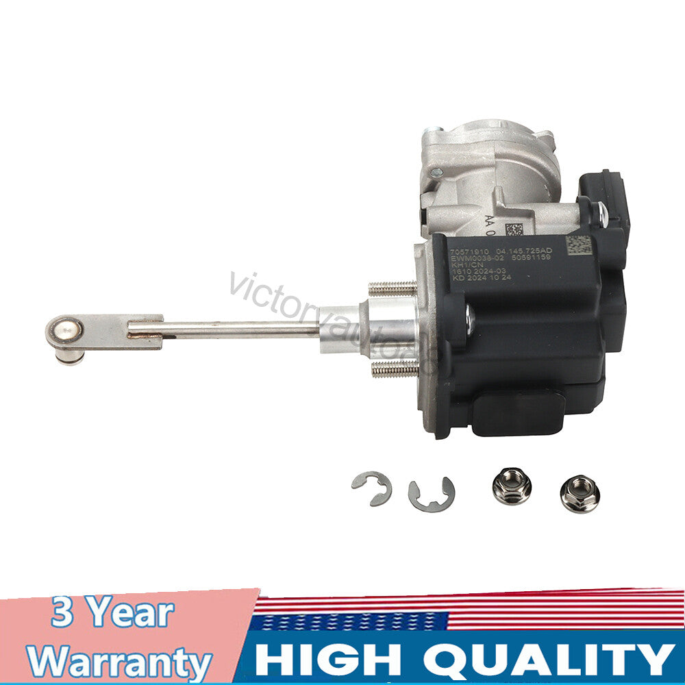 Turbo control valve actuator 04E145725AD for 2013-2018 for Audi A1, A3, and for Volkswagen for Golf Sharan models.