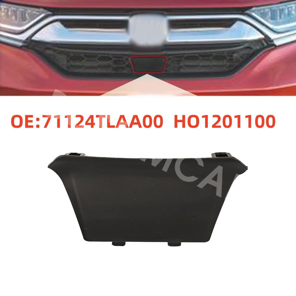 Car Radar Sensor Cover Grille Trim Front Fit for Honda CRV 2017-2019 HO1201100