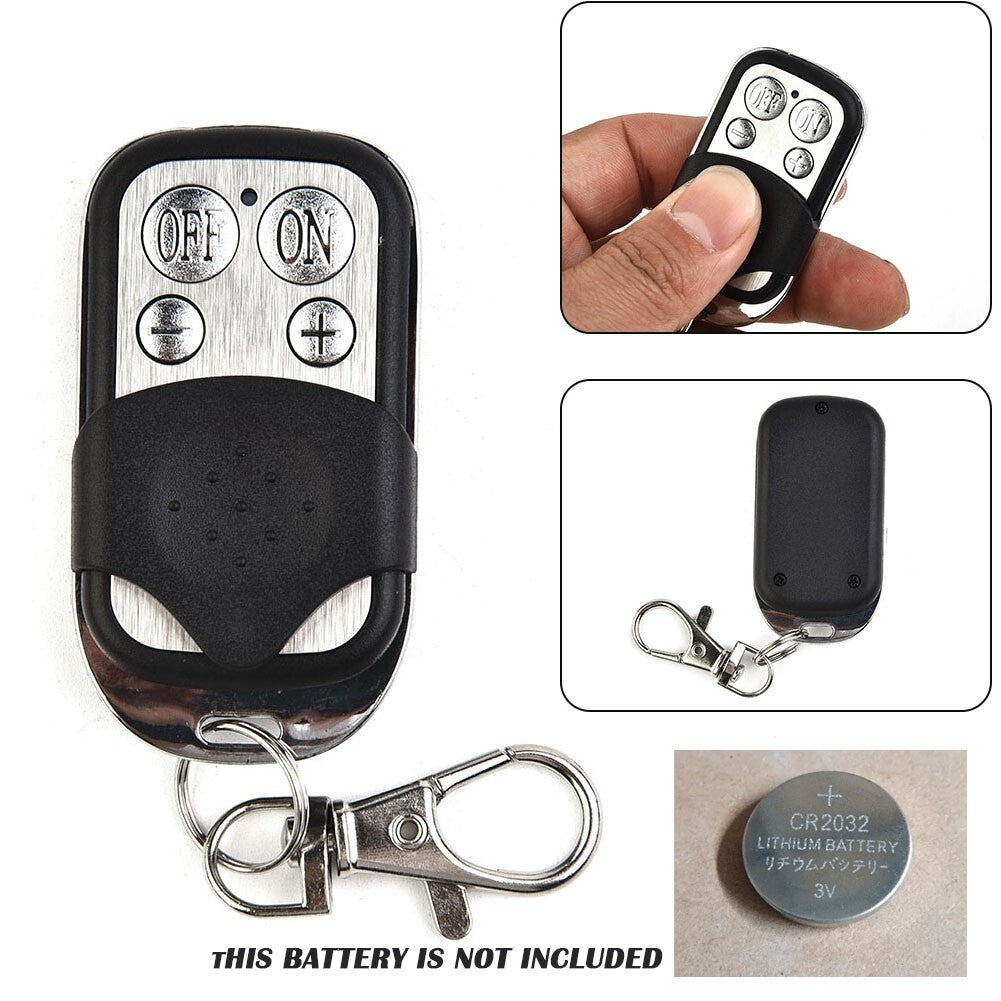 4-Buttons Remote Control Replacement For 12/24V Air Diesel Heater LCD Monitor