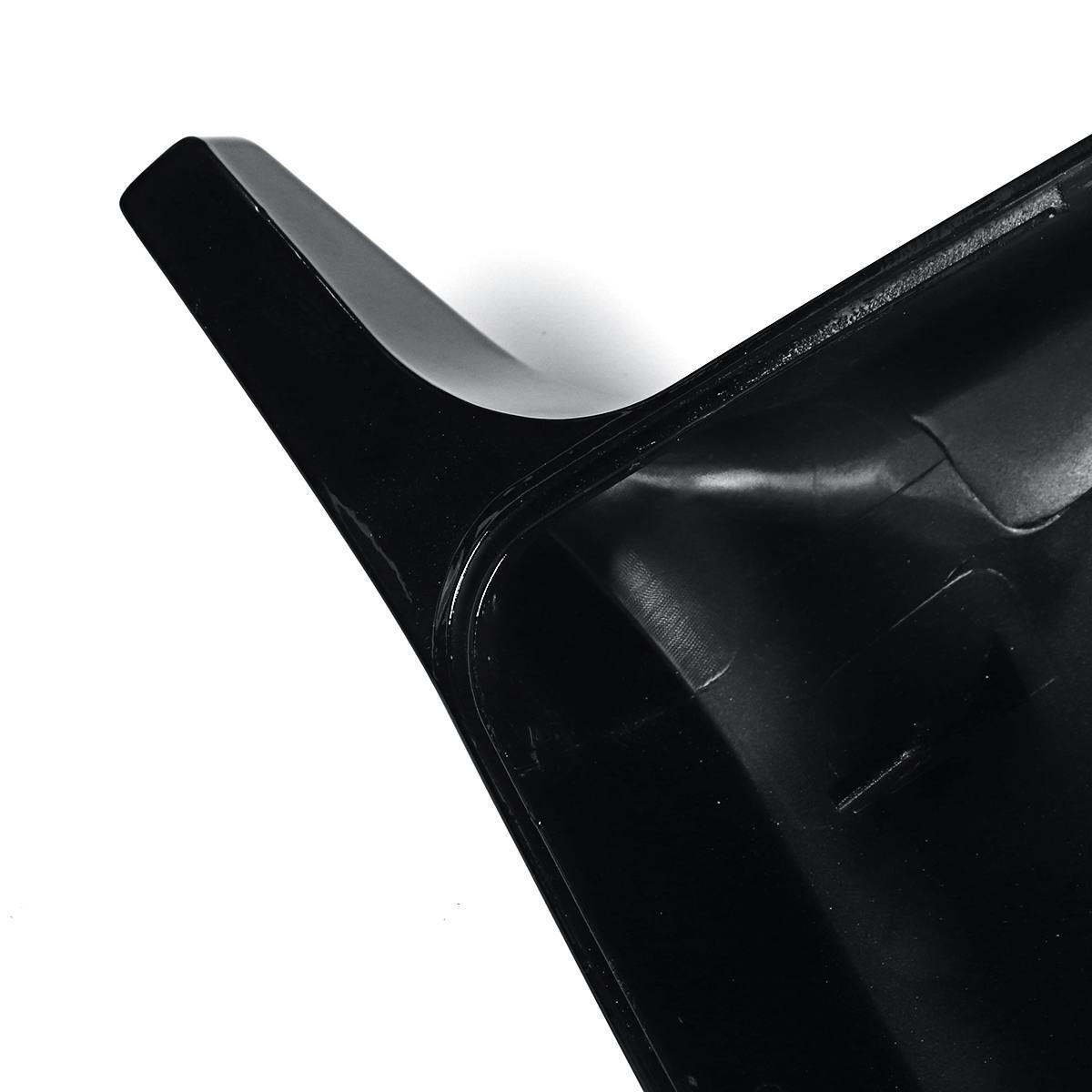 M-type glossy black rearview mirror caps suitable for BMW X5, X6, E70, E71 (2007-2013).