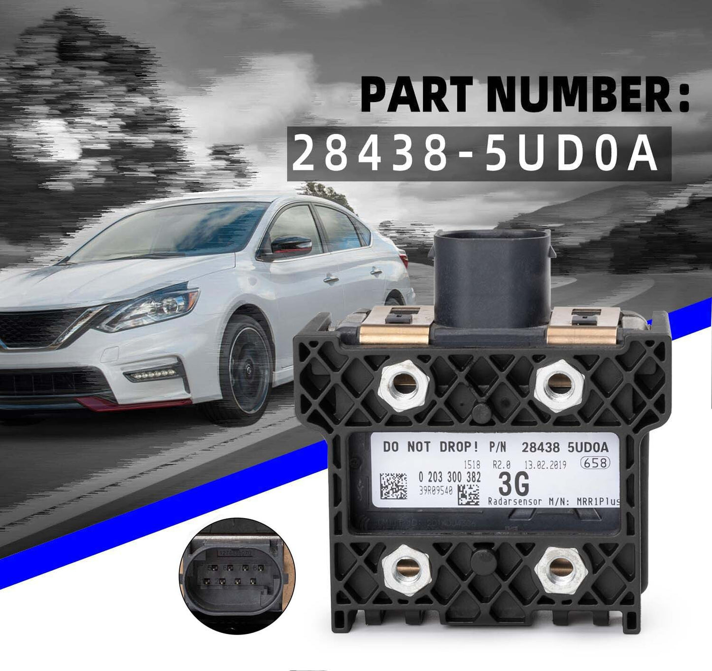 Control Module/ Distance Sensor 28438-5UD0A for Nissan Sentra Cruise 16-19 17 18