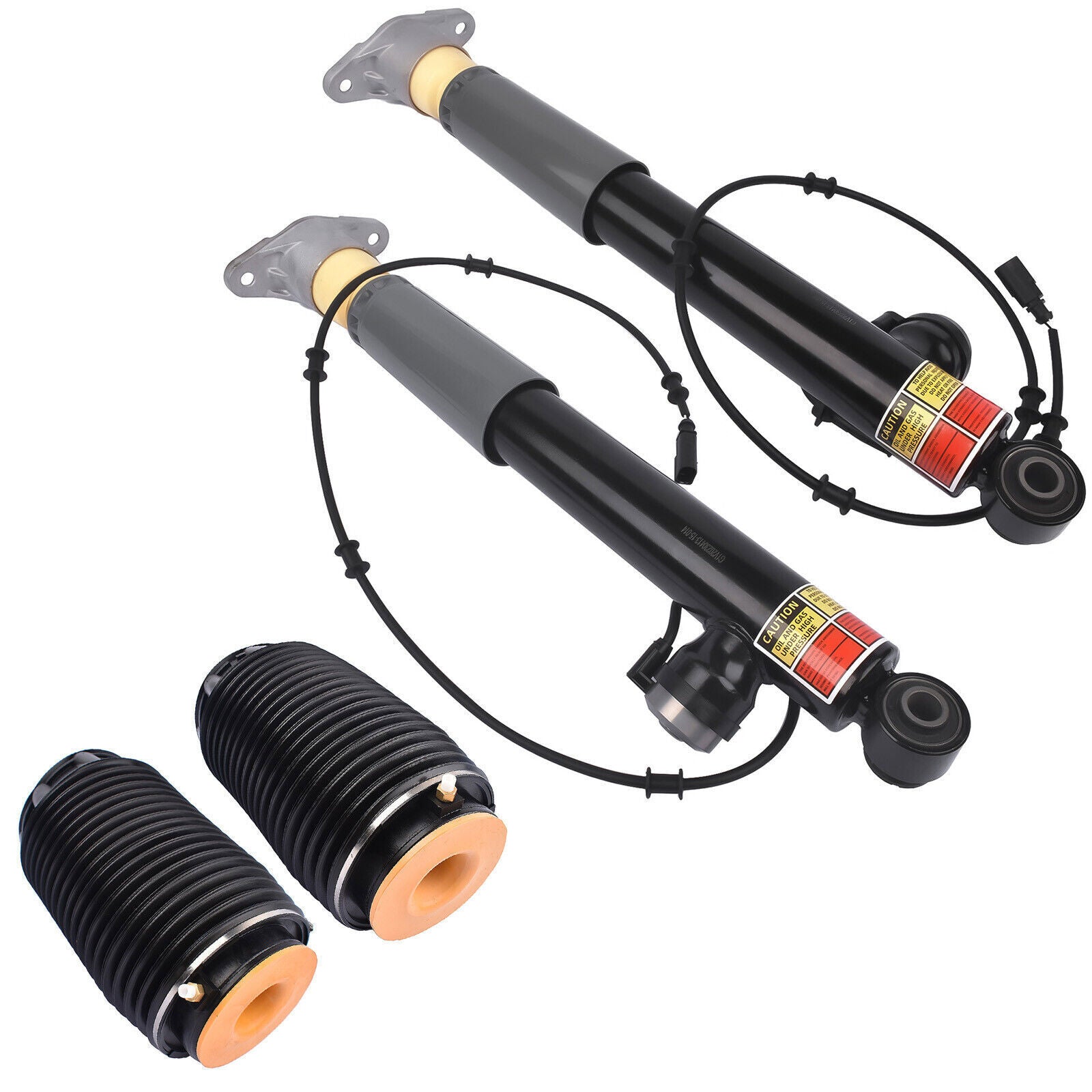 4-pack front and rear shock absorbers with magnetic bonding for Cadillac for Escalade Tahoe Gimci¨¦t¨¦ for Yukon XL (2021-24)