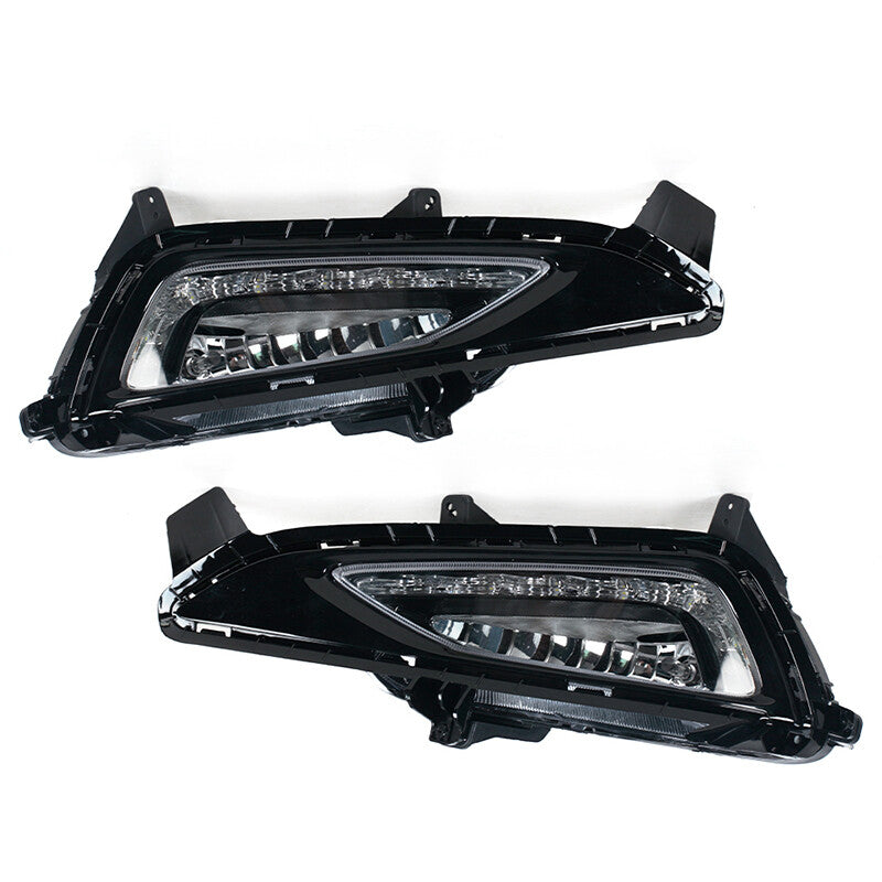 1 Set LED DRL Daytime Running Light Fog Lamps for Hyundai for Tucson 2016 2017 2018
