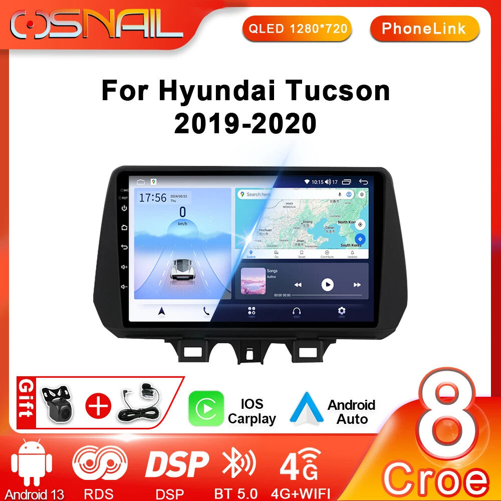 Car Radio for Hyundai for Tucson Multimedia Player GPS Android Auto Carplay Stereo