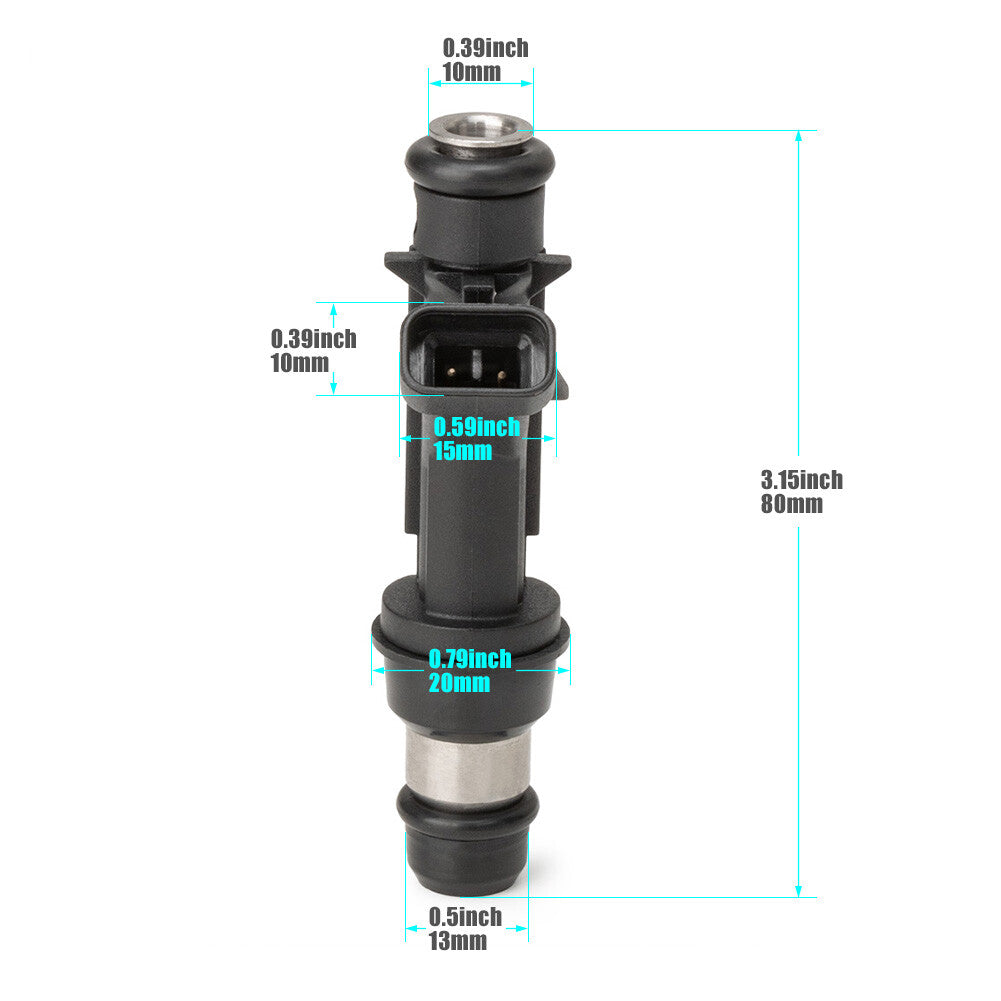 new 6-piece fuel injector flow matching kit for Buick for Chevrolet 3.1 3.4 25323971.