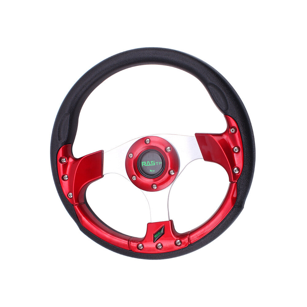 13¡± 320mm Universal Drifting Racing Sport Lightweight Steering Wheel Red