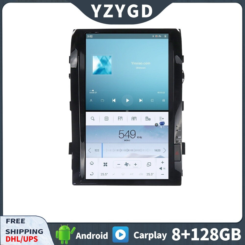 for Toyota for Land Cruiser LC200 2008-2015 Android Car Radio Carplay Screen 128G