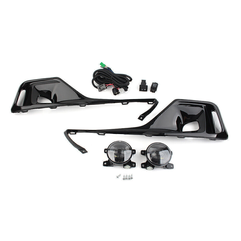 Fog Light Kit With Switch+Wring+Bezel Covers for Honda Accord 2021-2022