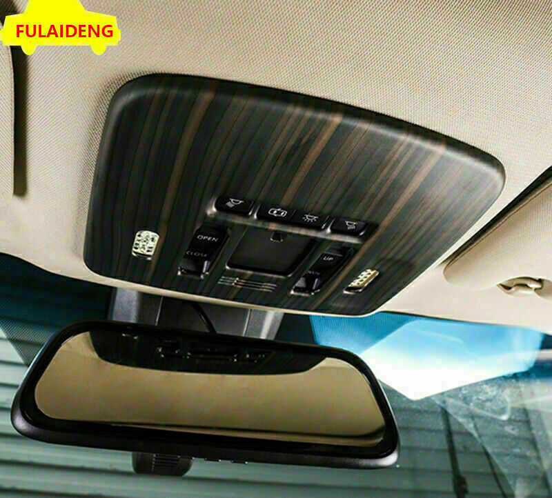 Wood Grain Color Front Reading Light Lamp Cover Trim for Toyota for Camry 2018-2023