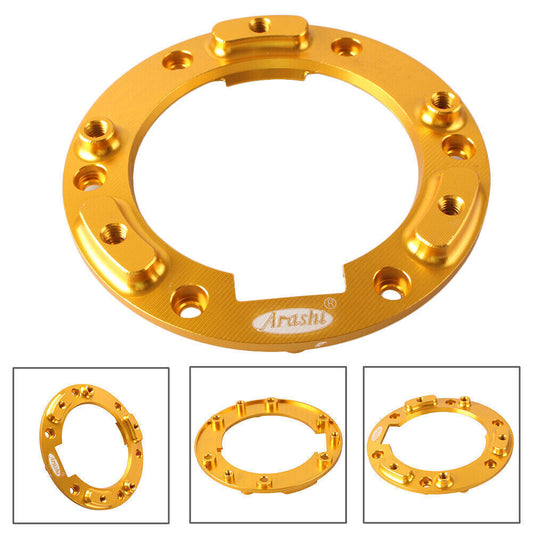 CNC Oil Seal Cap Mounting Brackets Set for BMW R1200GS 2013 2014 Gold