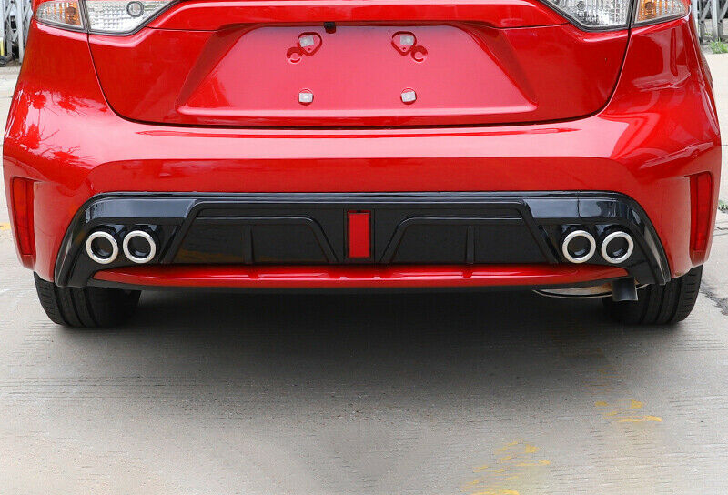 Bumper Diffuser Lip Spoiler Splitter Guard for Toyota for Corolla Sedan 2019-2022