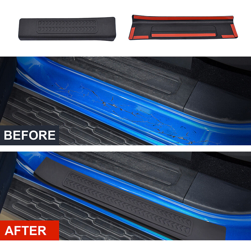 Rubber Door Sill Guards  for ford  Bronco 2021-2024 Edge Entry Cover Accessories