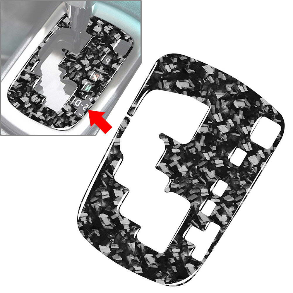 Forged Pattern Gear Shift Panel Cover Trim for Toyota Hilux 2015-2023