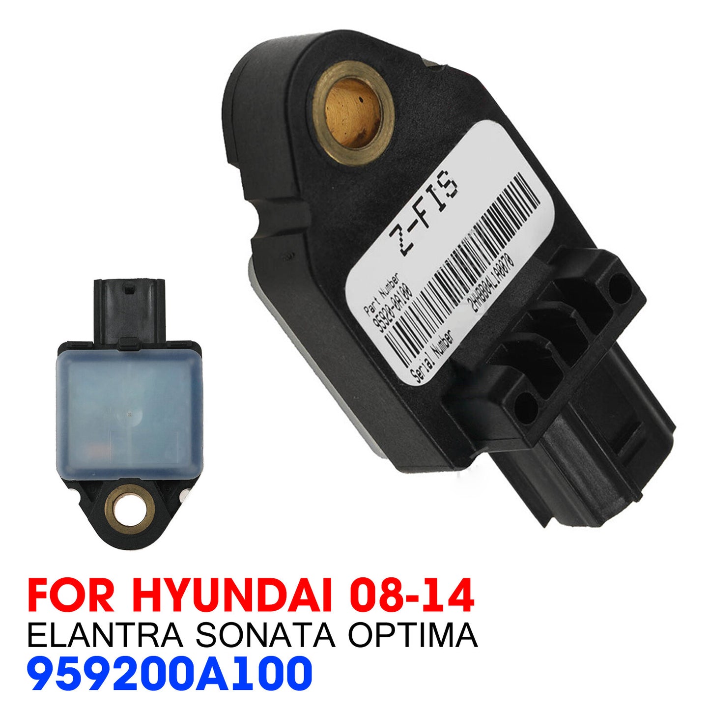 1pc Impact Sensor Front fit 08-14 for Hyundai for Elantra Sonata Optima 959200A100 AT