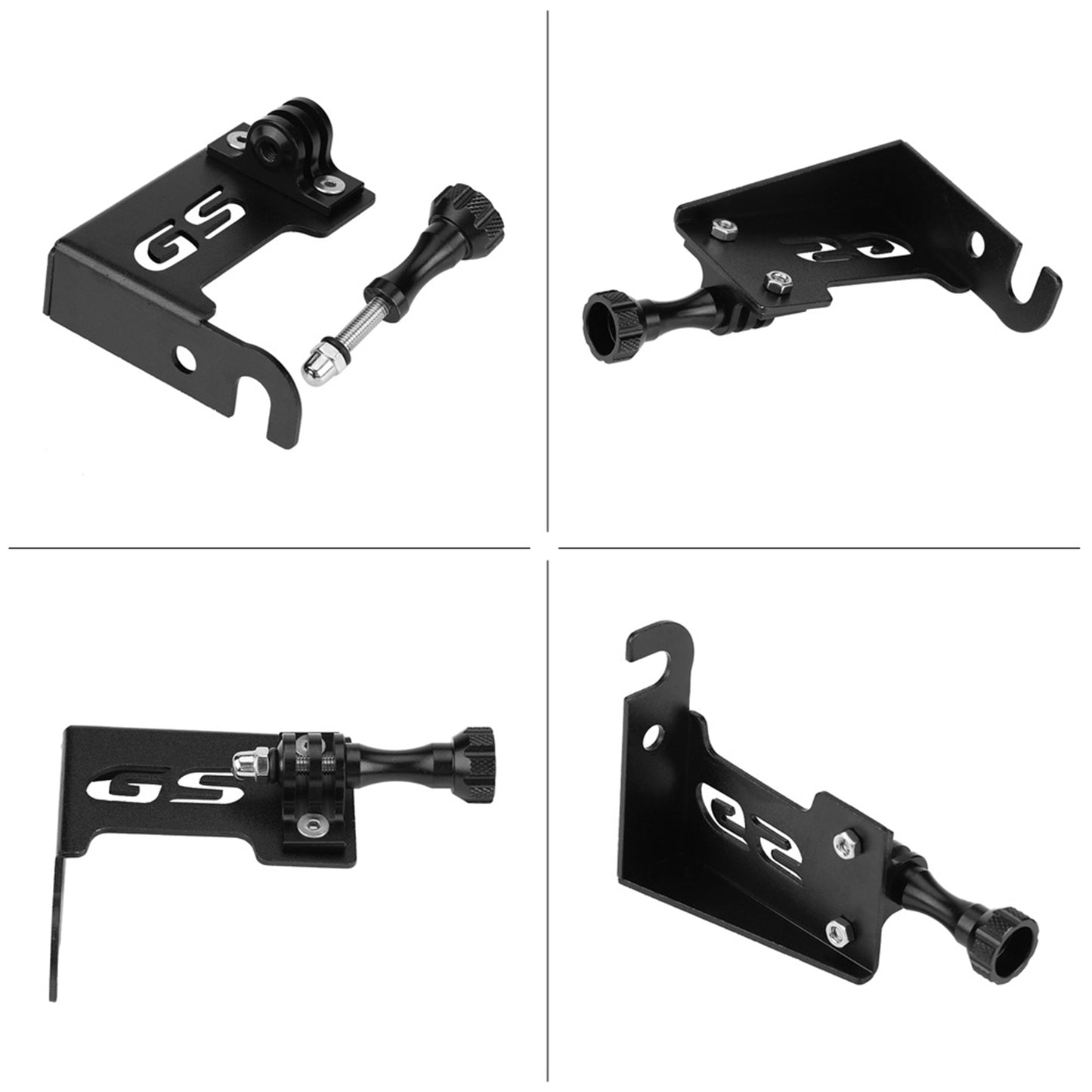 New Motorcycle Front Left Camera Bracket Black For R1200GS LC R1200GS LC ADV For