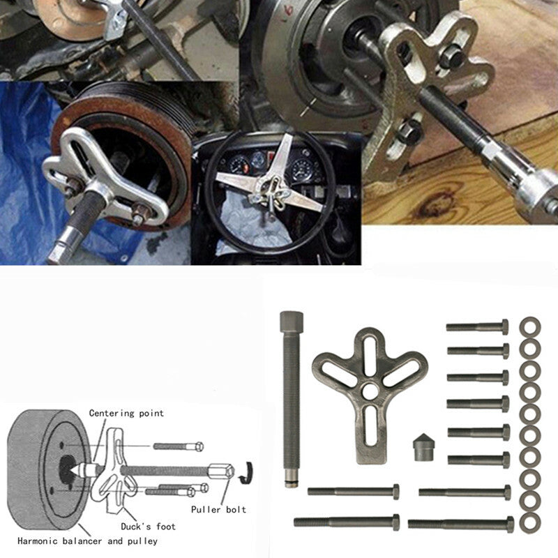 13P Car Steering Wheel Puller Steering Wheel Puller Special Disassembly Tool Kit