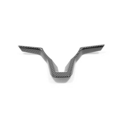 for Nissan Sentra 2020-2023 Carbon Fiber ABS Steering Wheel Frame Decor Trim*3X
