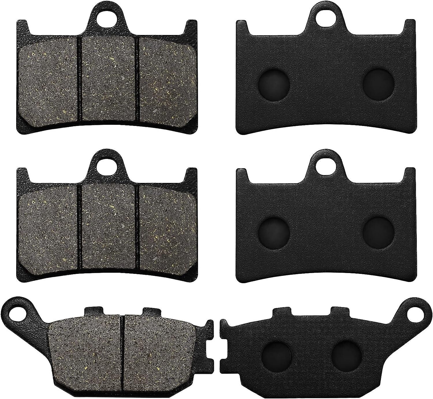 Front Rear Brake Pads for Yamaha FZ1 FZ6 FZ8 YZF R1/R6/R6S 2003-2007 YZF600R