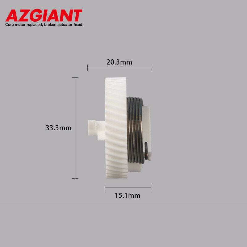 Door lock actuator gears for 2007-2012 for Nissan Sentra / 2013-2018 for Nissan Tiida vehicles.